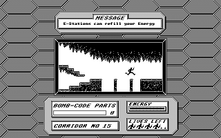 Dangerous Mission atari screenshot
